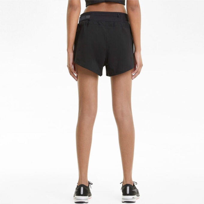 Pantalones cortos CoolAdapt de 3 pulgadas (mujeres), color negro