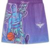 Pantalones cortos de baloncesto con estampado Charlotte de MELO “Purple Glimmer”