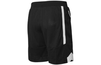 Pantalones cortos de baloncesto de malla Court Side “Negro”