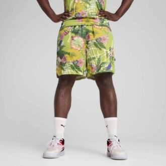 Pantalones cortos de baloncesto Dunked In Florals para hombre