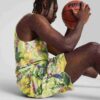 Pantalones cortos de baloncesto Dunked In Florals para hombre Pantalones cortos de baloncesto Dunked In Florals para hombre
