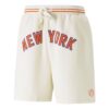 Pantalones cortos de baloncesto PUMA x Rhuigi New York “Beige Rojo”