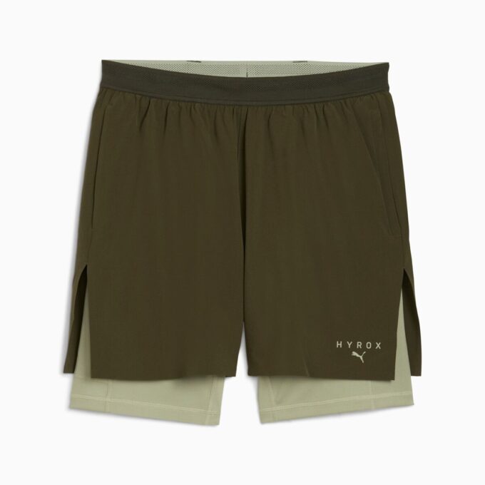 Pantalones cortos de entrenamiento 2 en 1 PUMA x HYROX para hombre Pantalones cortos de entrenamiento 2 en 1 PUMA x HYROX para hombre