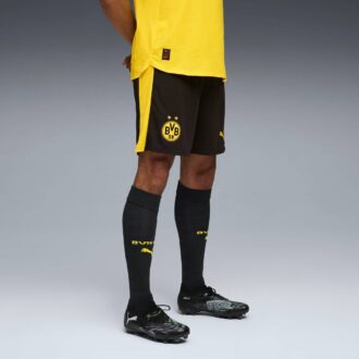 Pantalones cortos de fútbol para hombre del BVB