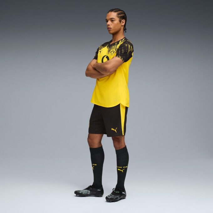 Pantalones cortos de fútbol para hombre del BVB Pantalones cortos de fútbol para hombre del BVB