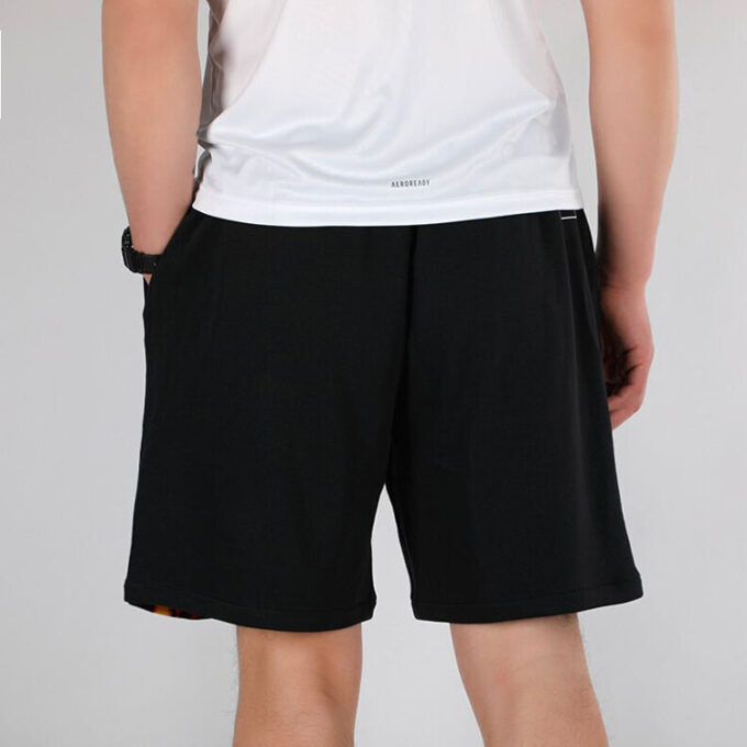 Pantalones cortos de punto transpirables PUMA para hombre, color negro