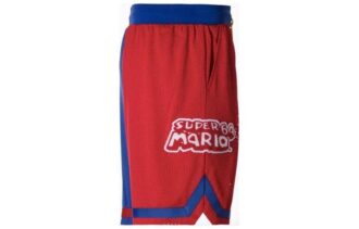 Pantalones cortos de Super Mario “Azul Rojo Blanco”