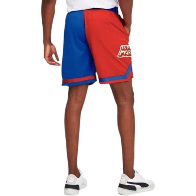 Pantalones cortos de Super Mario “Azul Rojo Blanco”