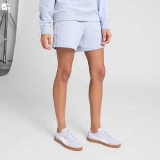 Pantalones cortos de tiro medio de 13 cm para mujer de Elevated Essentials Pantalones cortos de tiro medio de 13 cm para mujer de Elevated Essentials
