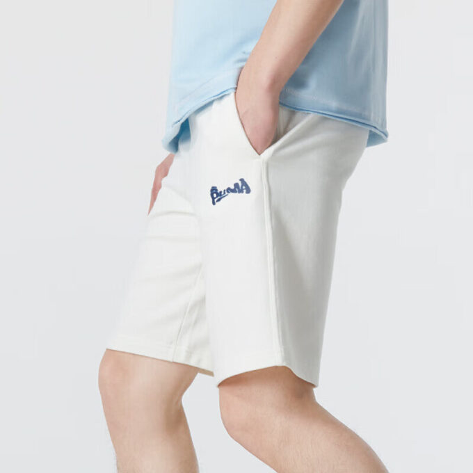 Pantalones cortos deportivos “Blanco y negro”
