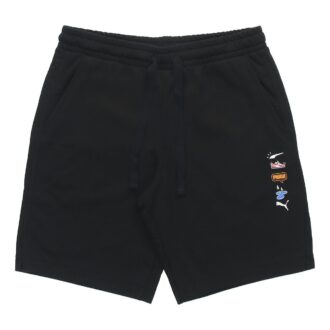 Pantalones cortos deportivos informales con cordón transpirables negros Awareness Athleisure