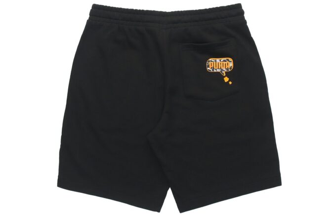 Pantalones cortos deportivos informales con cordón transpirables negros Awareness Athleisure