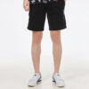 Pantalones cortos deportivos informales con cordón transpirables negros Awareness Athleisure