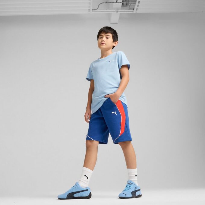 Pantalones cortos deportivos para niños grandes de BMW M Motorsport Pantalones cortos deportivos para niños grandes de BMW M Motorsport