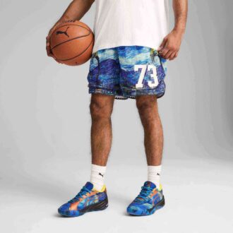 Pantalones cortos Dylan Exhibit para hombre de 7 pulgadas con estampado integral