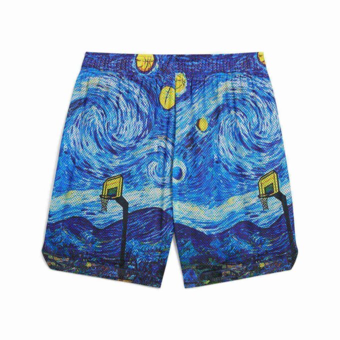 Pantalones cortos Dylan Exhibit para hombre de 7 pulgadas con estampado integral Pantalones cortos Dylan Exhibit para hombre de 7 pulgadas con estampado integral