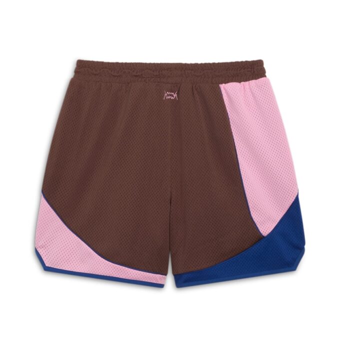 Pantalones cortos Hoops x KidSuper “Marrón castaño”