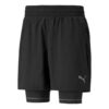 Pantalones cortos para correr Graphic 2 en 1 5 “Negro”