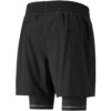 Pantalones cortos para correr Graphic 2 en 1 5 “Negro”