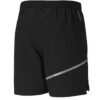 Pantalones cortos para correr Lite Woven de 18 cm (negros)