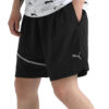 Pantalones cortos para correr Lite Woven de 18 cm (negros)