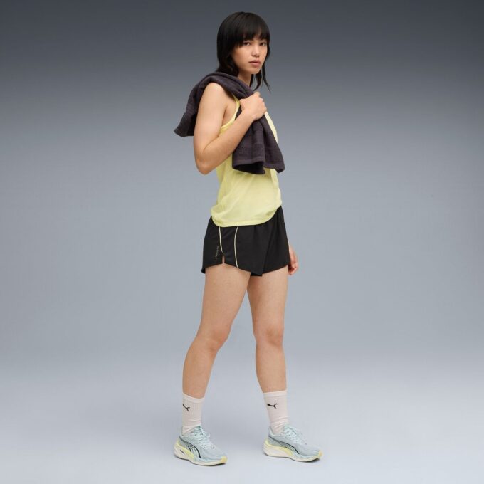 Pantalones cortos para correr Run Velocity para mujer de 3″ Pantalones cortos para correr Run Velocity para mujer de 3″