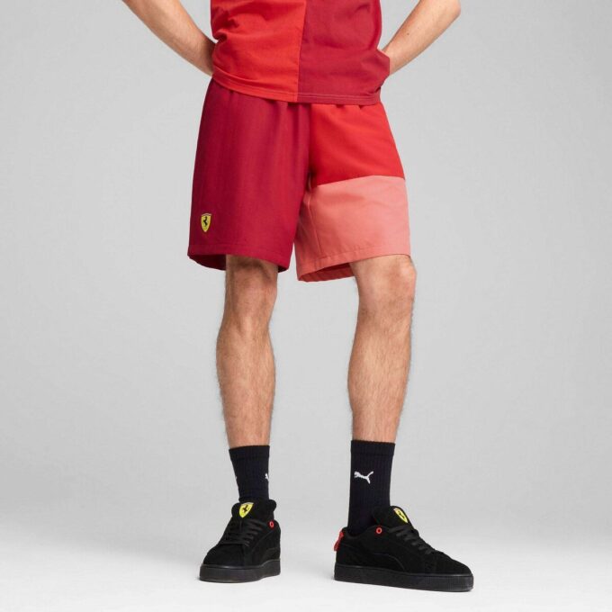 Pantalones cortos Scuderia Ferrari para hombre Pantalones cortos Scuderia Ferrari para hombre