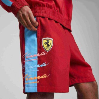 Pantalones cortos T7 de 18 cm para hombre de la Scuderia Ferrari Miami Limited Edition