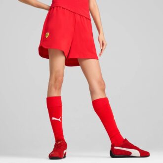Pantalones cortos tejidos para mujer de la Scuderia Ferrari