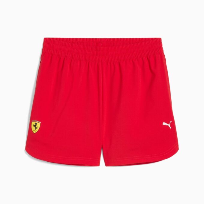 Pantalones cortos tejidos para mujer de la Scuderia Ferrari