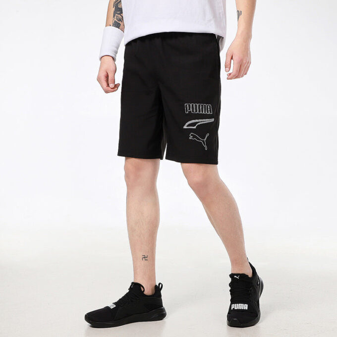 Pantalones cortos tejidos Rebal “Negro”