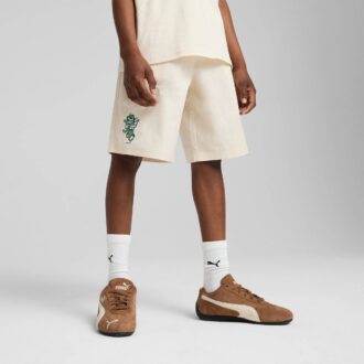 Pantalones cortos tejidos SUPER PUMA para niños grandes