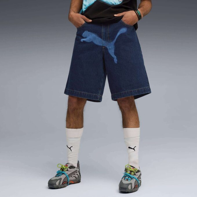 Pantalones cortos vaqueros para hombre A$AP ROCKY x PUMA Pantalones cortos vaqueros para hombre A$AP ROCKY x PUMA