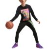 Pantalones de baloncesto Ralph Sampson “Negro Verde”