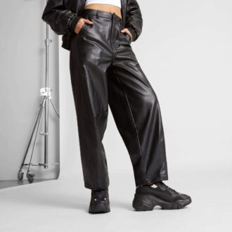 Pantalones de cuero sintético Super PUMA