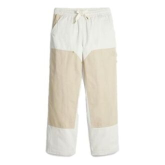 Pantalones de doble rodilla PUMA x Rhuigi “Blanco y beige”