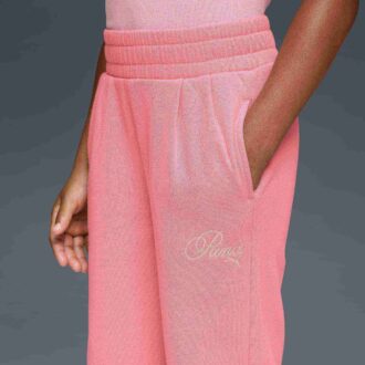 Pantalones de polar de pierna ancha para niños grandes de Bow Society