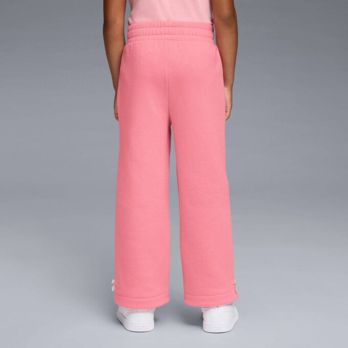 Pantalones de polar de pierna ancha para niños grandes de Bow Society Pantalones de polar de pierna ancha para niños grandes de Bow Society