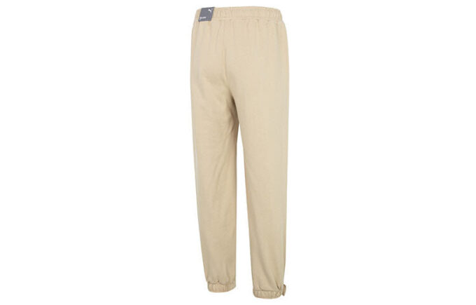 Pantalones de punto con etiqueta CC “Beige”