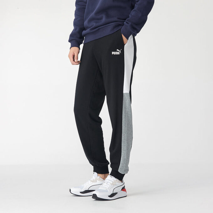 Pantalones deportivos Block “Negro Blanco Gris”