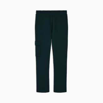 Pantalones deportivos cargo de polar con relieve Essentials para niños pequeños