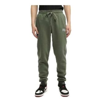 Pantalones deportivos con cinta metálica Nights “Verde y blanco”