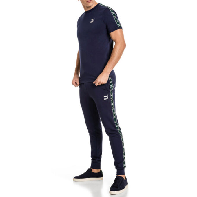 Pantalones deportivos con dibujo “Azul marino”