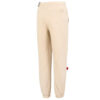 Pantalones deportivos con insignia del equipo en color beige