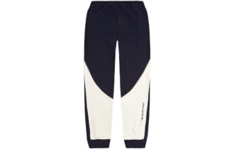 Pantalones deportivos Csm con cordón ajustable en colores contrastantes, color azul