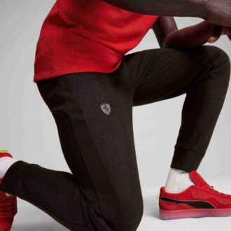 Pantalones deportivos de deporte de motor para hombre de la Scuderia Ferrari