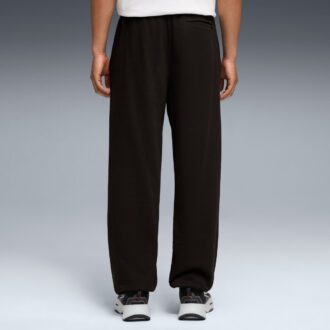 Pantalones deportivos de entrenamiento de felpa francesa con gráficos para hombre