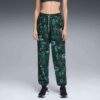Pantalones deportivos de entrenamiento tejidos para mujer Green Terrains Pantalones deportivos de entrenamiento tejidos para mujer Green Terrains