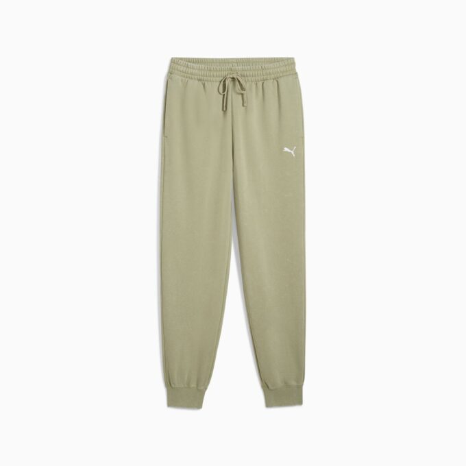 Pantalones deportivos de polar con lavado ácido para hombre de Elevated Essentials Pantalones deportivos de polar con lavado ácido para hombre de Elevated Essentials