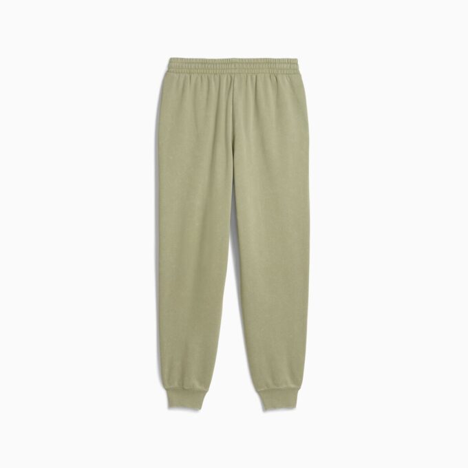 Pantalones deportivos de polar con lavado ácido para hombre de Elevated Essentials Pantalones deportivos de polar con lavado ácido para hombre de Elevated Essentials